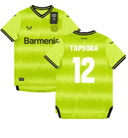 Bayer Leverkusen 2022-23 GK Home Shirt (M) (TAPSOBA 12) (BNWT)