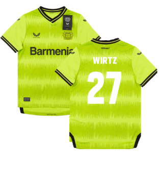 Bayer Leverkusen 2022-23 GK Home Shirt (M) (WIRTZ 27) (BNWT)