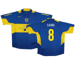 Boca Juniors 2005-06 Home Shirt (L) (Excellent)