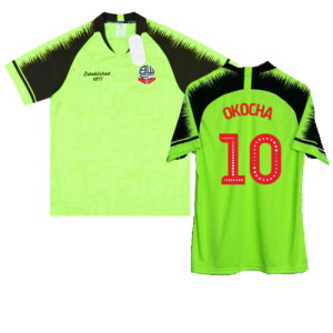 Bolton 2019-20 Away Shirt (M) (Very Good) (Okocha 10)