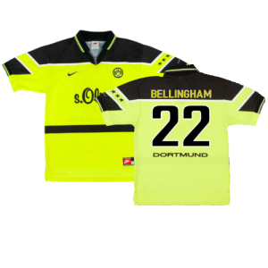 Borussia Dortmund 1997-1998 Home Shirt (XXL) (Very Good)