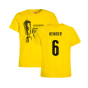 Borussia Dortmund 2016-17 Puma German Cup T Shirt (L) (Bender 6) (BNWT)