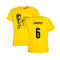 Borussia Dortmund 2016-17 Puma German Cup T Shirt (L) (Sammer 6) (BNWT)