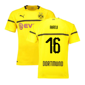 Borussia Dortmund 2018-19 European/Cup Home Shirt (L) (Very Good)
