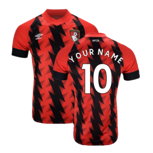 Bournemouth 2022-23 Home Shirt (Sponsorless) (XL) (Your Name 10) (Excellent)