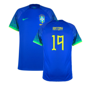Brazil 2022-23 Away Shirt (XSB) (Mint) (Antony 19)