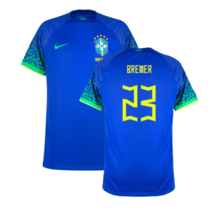 Brazil 2022-23 Away Shirt (XSB) (Mint) (Bremer 23)