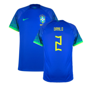 Brazil 2022-23 Away Shirt (XSB) (Mint) (Danilo 2)