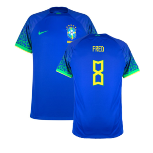 Brazil 2022-23 Away Shirt (XSB) (Mint) (Fred 8)