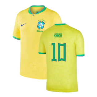Brazil 2022-23 Home Shirt (Baby) (3-6 months) (Excellent) (Kaka 10)