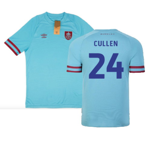 Burnley 2022-23 Away Shirt (Sponsorless) (XXL) (Excellent) (CULLEN 24)