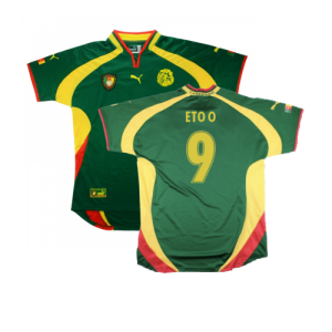 Cameroon 2000-02 Home Shirt (XL) (Very Good)