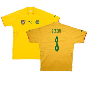 Cameroon 2004-06 Away Shirt (M) (Excellent) (Geremi 8)
