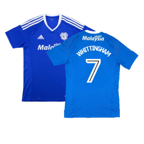 Cardiff 2016-17 Home Shirt (Excellent) (Whittingham 7)