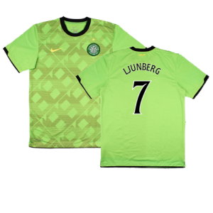 Celtic 2010-11 Away Shirt (Sponsorless) (M) (Excellent) (Ljunberg 7)