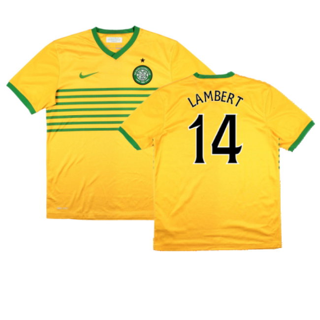 Celtic 2013-14 Away Shirt (Sponsorless) (M) (Very Good) (Lambert 14)