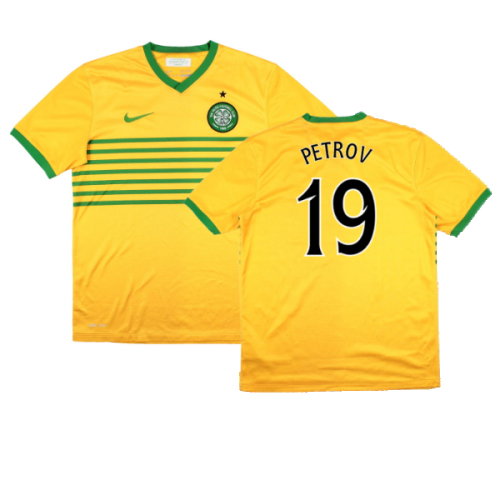 Celtic 2013-14 Away Shirt (Sponsorless) (XL Boys) (Good) (Petrov 19)