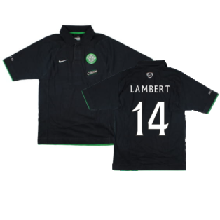 Celtic 2013-15 Nike Polo Shirt (M) (Lambert 14) (Very Good)