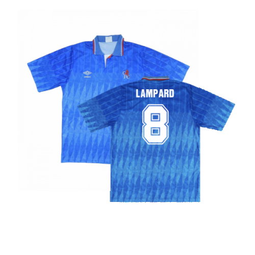 Chelsea 1989-91 Home Shirt (M) (Excellent) (LAMPARD 8)