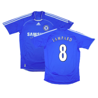 Chelsea 2006-08 Home Shirt (L) (LAMPARD 8) (Very Good)