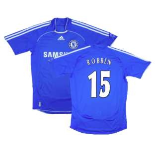 Chelsea 2006-08 Home Shirt (L) (ROBBEN 15) (Very Good)