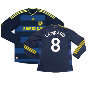 Chelsea 2009-10 Long Sleeve Away Shirt (Excellent) (Lampard 8)
