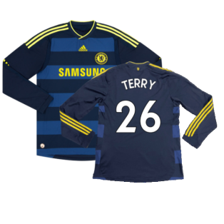 Chelsea 2009-10 Long Sleeve Away Shirt (Excellent) (Terry 26)