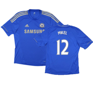 Chelsea 2012-13 Home Shirt (S) (Very Good) (Mikel 12)