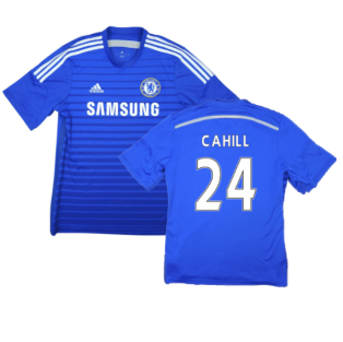 Chelsea 2014-15 Home Shirt (XL) (Cahill 24) (Good)