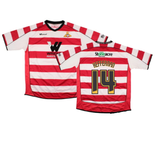 Doncaster 2008-09 Home Shirt (XL) (Good) (Heffernan 14)