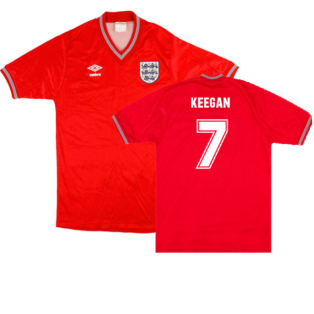 England 1984-85 Away Shirt (XL Boys) (Very Good) (KEEGAN 7)