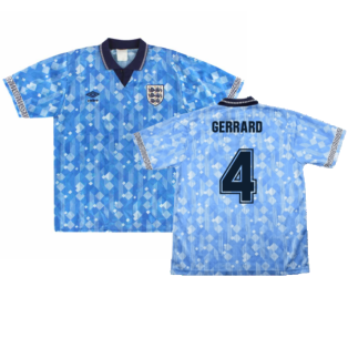 England 1990-92 Third (Medium) (Excellent) (Gerrard 4)