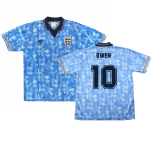 England 1990-92 Third (Medium) (Excellent) (Owen 10)