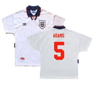 England 1993-1995 Home Shirt (L) (Good)