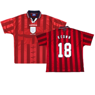 England 1997-99 Away Shirt (M) (Excellent) (KEOWN 18)
