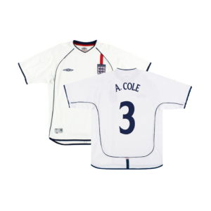 England 2001-03 Home Shirt (XXL) (Excellent)