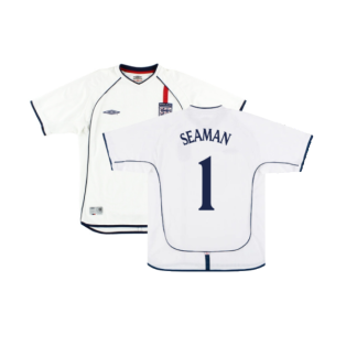England 2001-03 Home Shirt (XL) (Fair) (SEAMAN 1)
