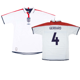 England 2003-05 Home (XL) (Good) (Gerrard 4)