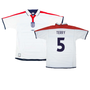 England 2003-05 Home Shirt (XXL) (Very Good) (Terry 5)