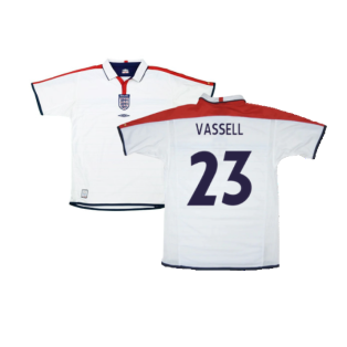 England 2004-05 Home Shirt (Good) (Vassell 23)