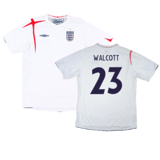 England 2005-07 Home Shirt (XXL) (Excellent) (WALCOTT 23)