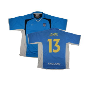 England 2005-2007 Home GK Shirt (XXL) (Good) (James 13)