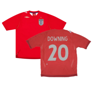 England 2006-08 Away Shirt (XL) (DOWNING 20) (Good)
