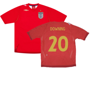 England 2006-08 Away Shirt (Very Good) (DOWNING 20)