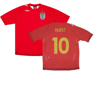 England 2006-08 Away Shirt (Very Good) (HURST 10)