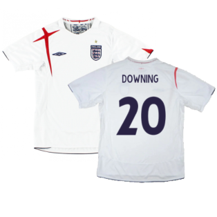 England 2006-08 Home Shirt (XL) (Excellent) (DOWNING 20)