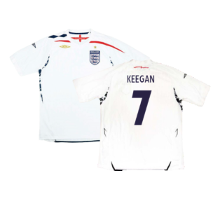 England 2007-09 Home Shirt (L) (Very Good) (KEEGAN 7)
