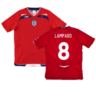 England 2008-10 Away Shirt (S) (Excellent) (LAMPARD 8) [YmS90g-358863 ...