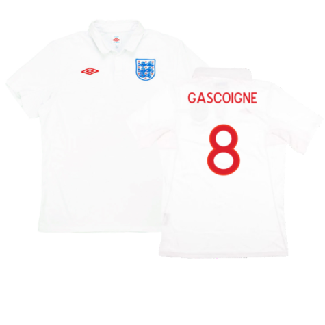 England 2009-10 Home (S) (Good) (Gascoigne 8)