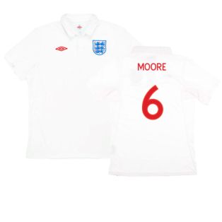 England 2009-10 Home (L) (Excellent) (Moore 6)